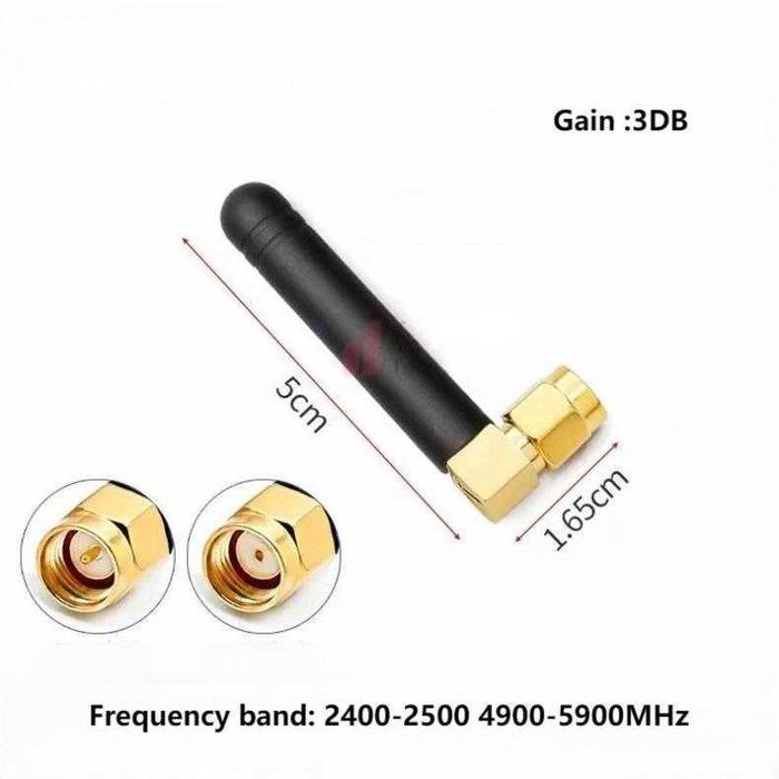 Двухдиапазонная Антенна 2,4 г/5 г/5,8 Г, беспроводная WIFI