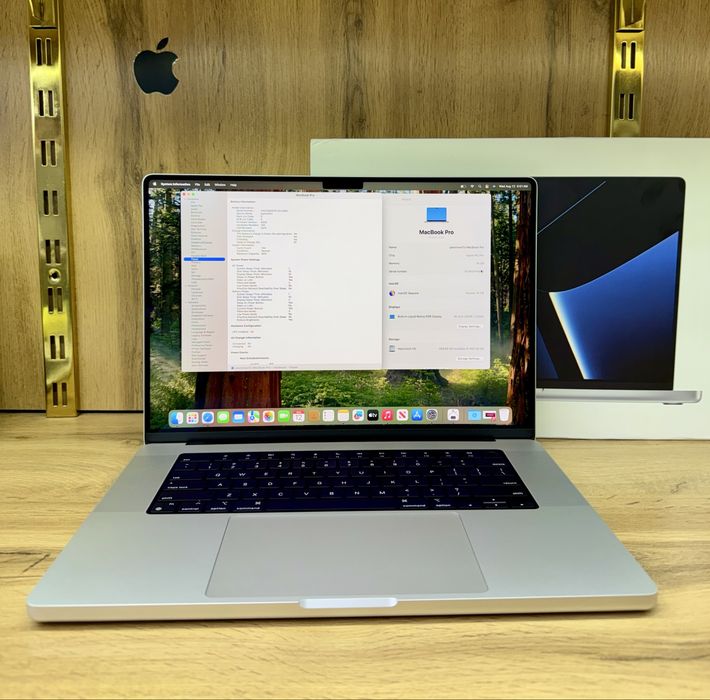 MacBook Pro M2 Pro 16” 16/512GB Silver • Full Box