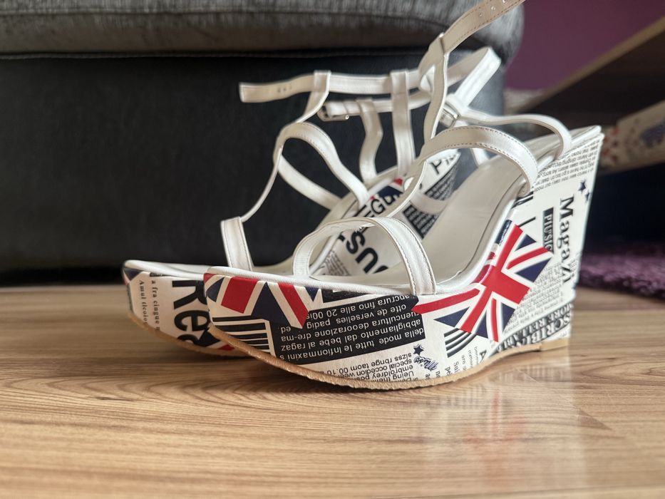 Като Нови! Дамски сандали Ingiliz 39 естествена кожа