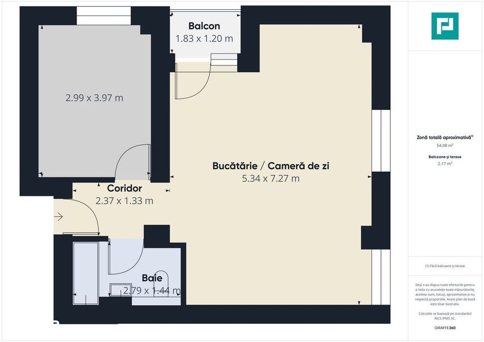 Apartament 2 camere | Etaj 2 | Calea Torontalului