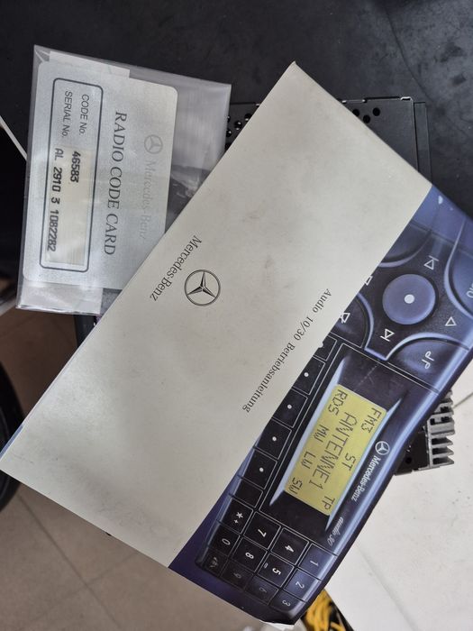 Casetofon original mercedes audio10 cd