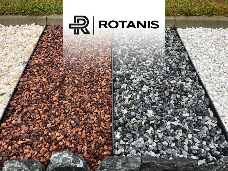 Piatra alba piatra colorata pentru gradina