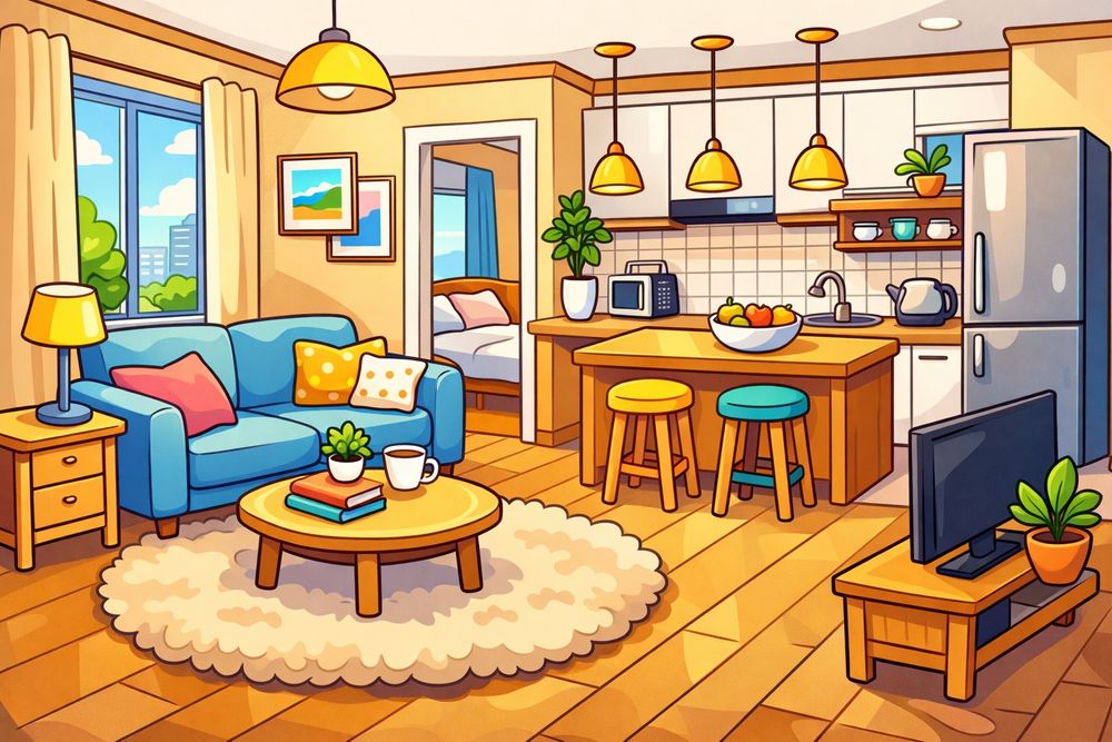 Сдам однокомнатную квартиру)