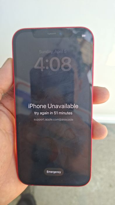 Iphone12 qizil rangli amerkadan kegan