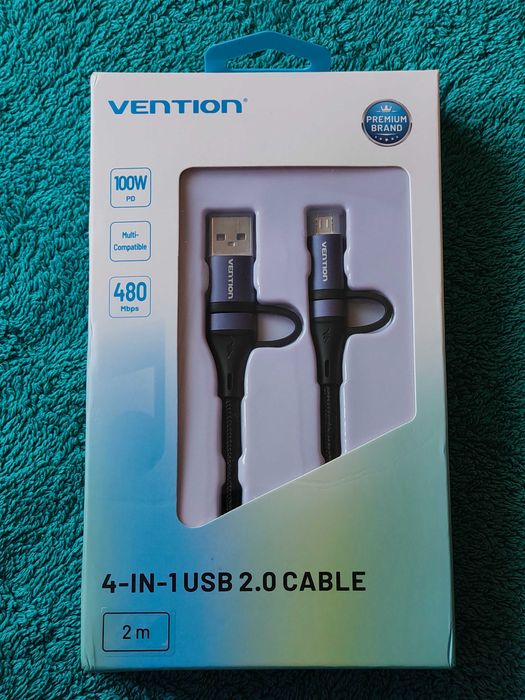 Cablu USB 100W 4in1  2metri