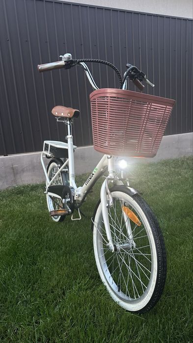Bicicleta asistat electric Nilox 250W,  PLIABILA roti 20