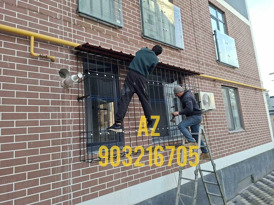 РЕШЁТКИ НА ОKНА panjara temir oynaga навес ришотка ограда rewotka loft