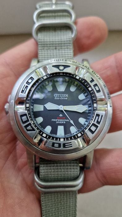 Citizen eco drive promaster ecozilla diver