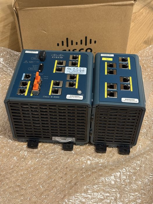 Cisco IE 3000 Switch Industrial + Expansion Module (Nou)