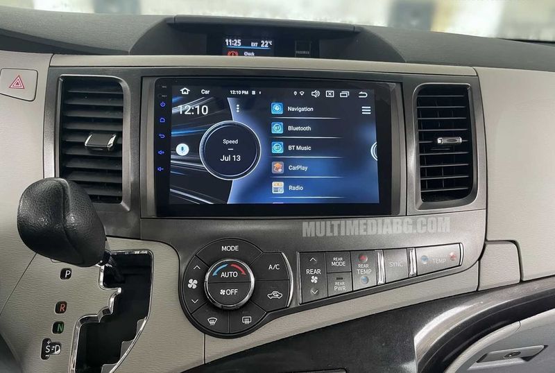 Toyota Sienna XL30 (2010-2014)  Мултимедия Навигация Android