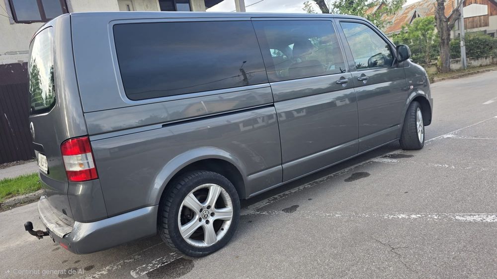 Volkswagen Transporter T5 4Motion * 2.0 TDI * An 2011 * Tracțiune Integrala 4x4 * Cutie Automata * Dublu cabina 5 Locuri * Extralung * Euro 5