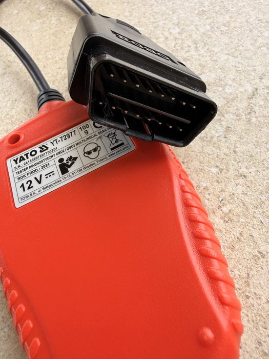 Yato tester auto OBD 2