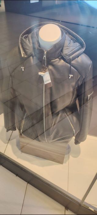 Кожаный куртка 4XL