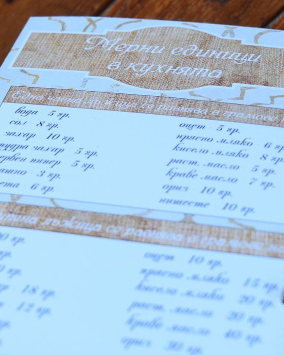 Рецептурник за любими рецепри