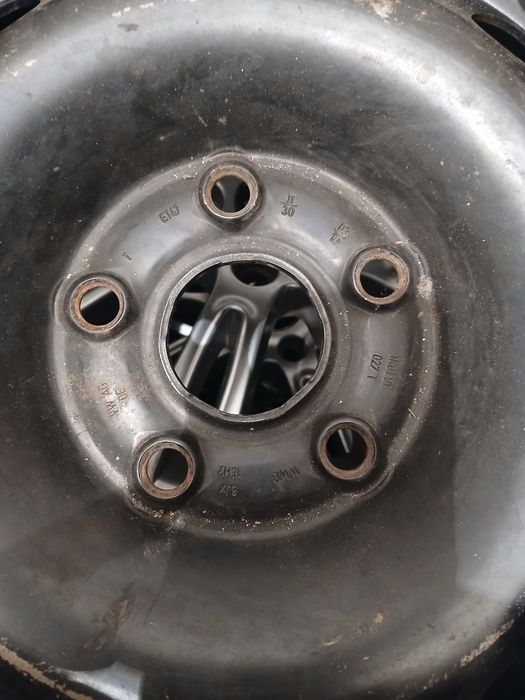 Джанти 16 метални Фолсваген.Шкода 5 бр.