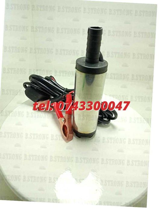 Pompa Electrica 12v 40w Diametru 37mm Lichide Sumbersibila