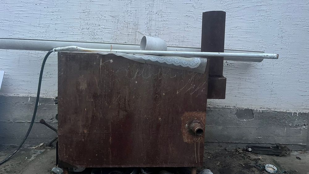 Продам металлическую печь за 20 000