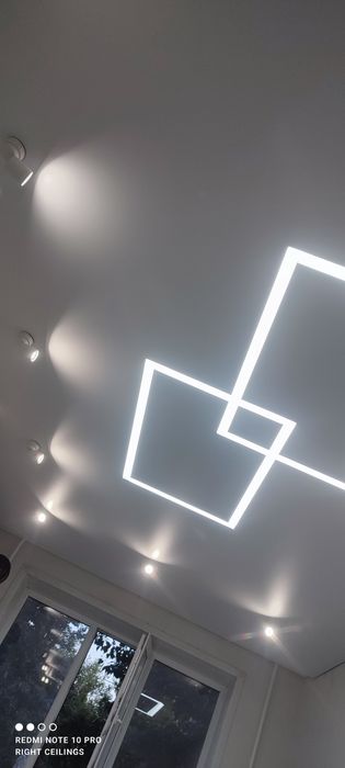 Натяжные потолки