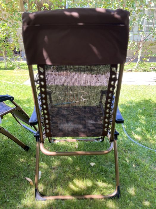 Раскладной кресло Шезлонг Раскладушка  для дома и отдыха осталось 6 шт