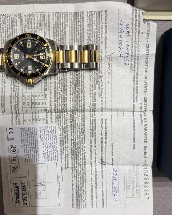 Longines hydroconquest imoecabil