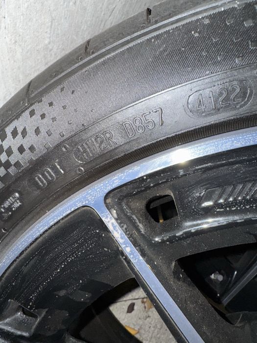 Jante Mercedes AMG 18 cu anvelope Conti Sport Contact 235 40