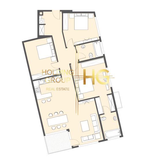 Продава се Четиристаен апартамент в Варна, Бриз - 166 кв.м за 2049 €/кв.м - Снимка #2