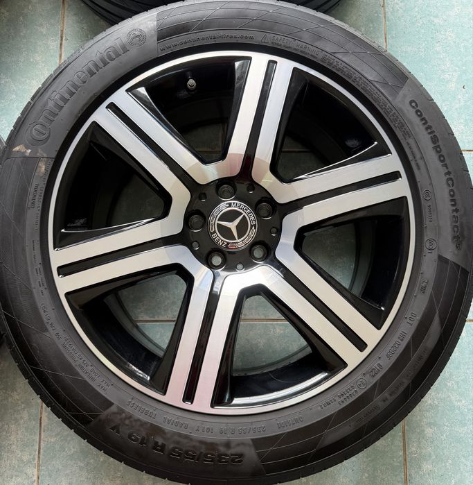 Jante aliaj R19 originale Mercedes GLC  235/55/19 vara