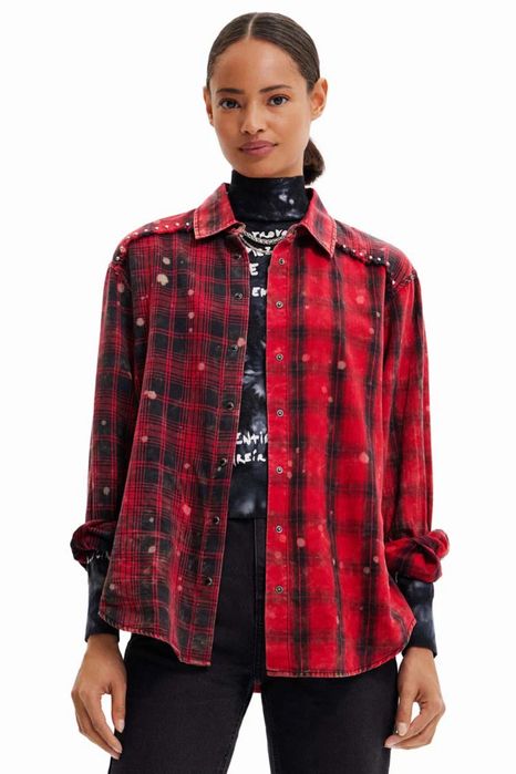 Карирана риза Desigual