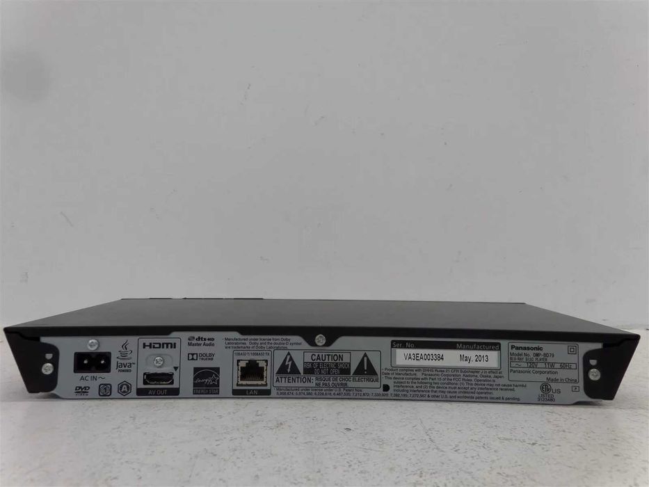 Player filme FULL HD Blu-ray Disc Panasonic