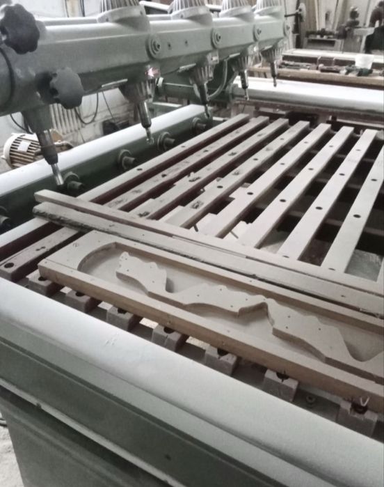 Pantograf balustri lemn