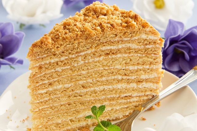 Медовый торт на заказ