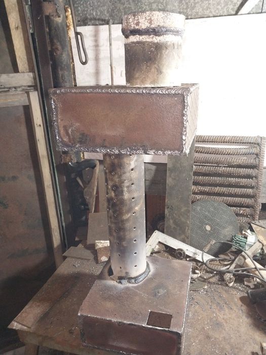 Продам печь на отработке