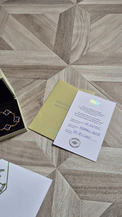 Bratara Van Cleef & Arpels Blue Motifs