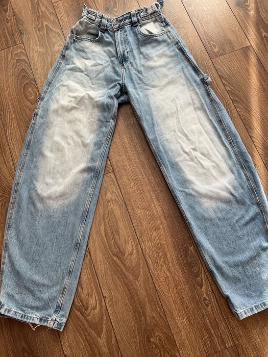 Сини широки дънки