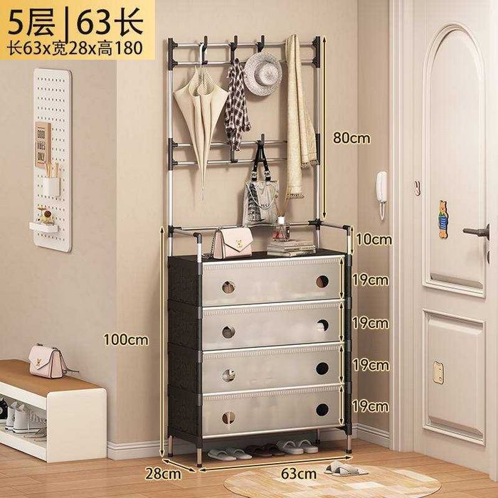 большая полка для обуви с крышкой, пылезащитная, водонепроницаемая