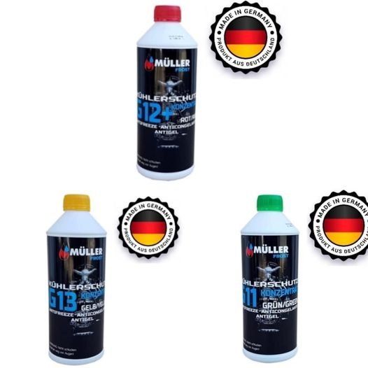 Антифриз MULLER G12 Червен Концентрат - 1.5 литра