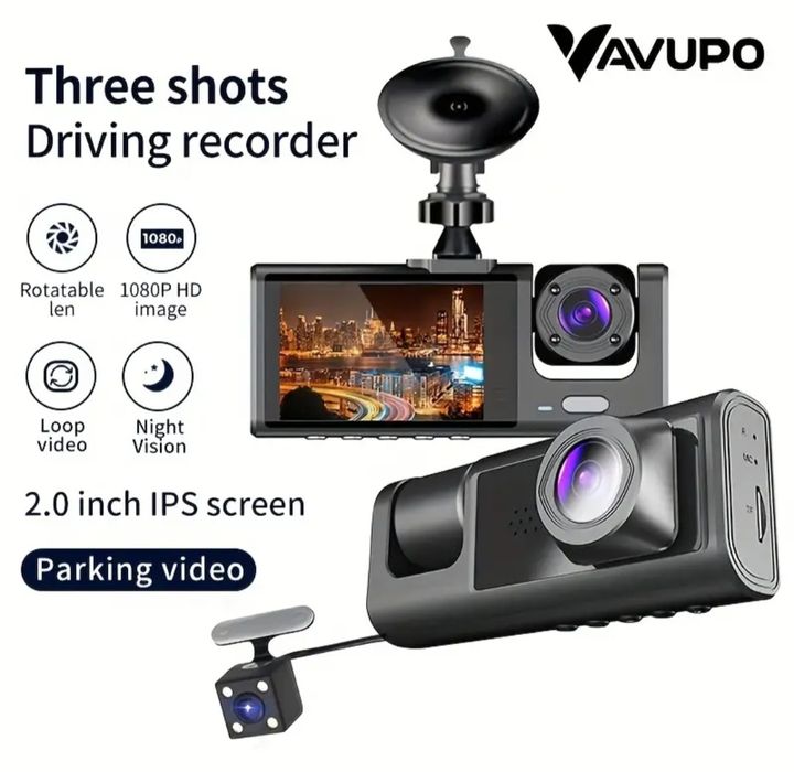Vavupo Видеорегистратор 1080p