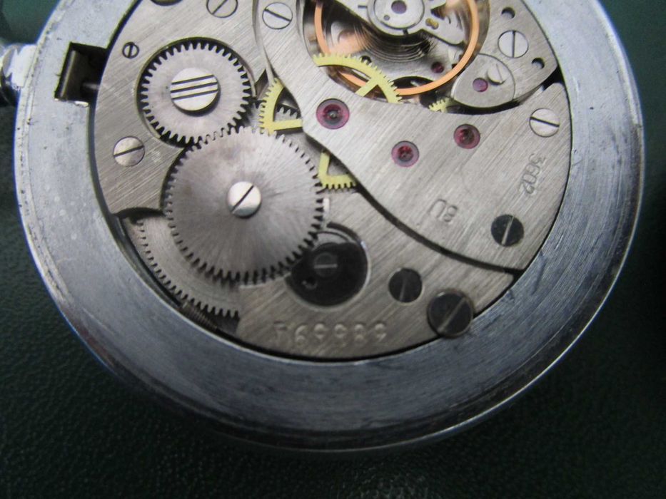 Джобен часовник "Молния"-капаклия