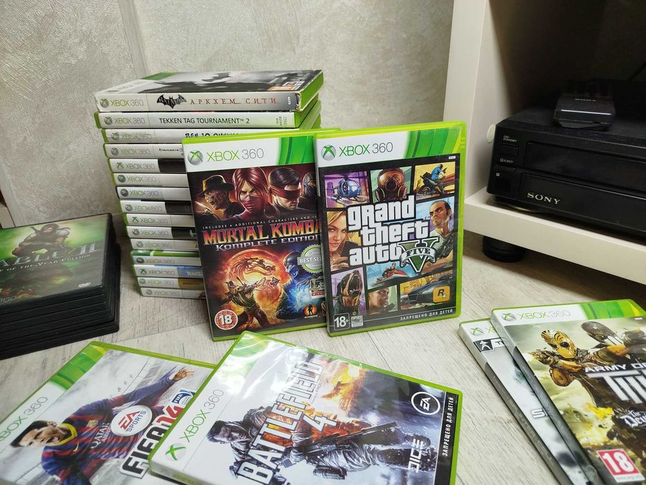 Игры Xbox 360 диски Лицензионные