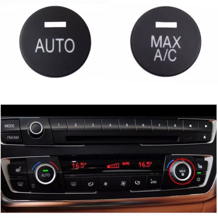 Капаче бутон копче климатроник BMW f20 f30 F34 F22 3 бмв ф30 климатик