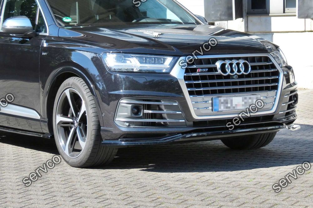 Prelungire splitter bara fata Audi Q7 SQ7 Mk2 2016- v1 - Maxton Design