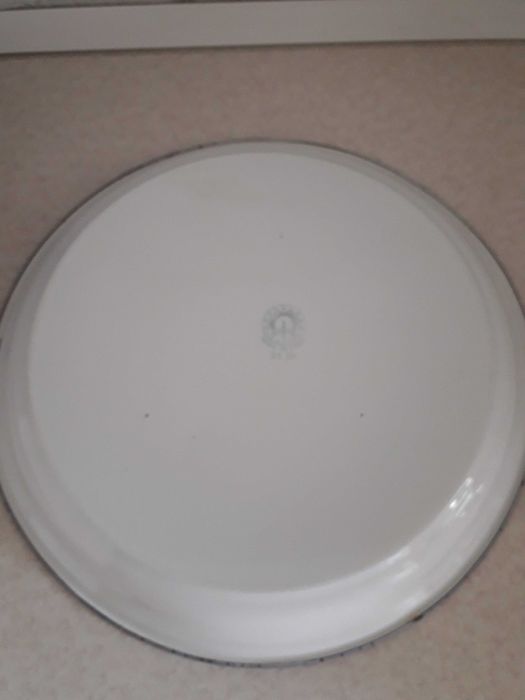 Эмалированный поднос времен СССР