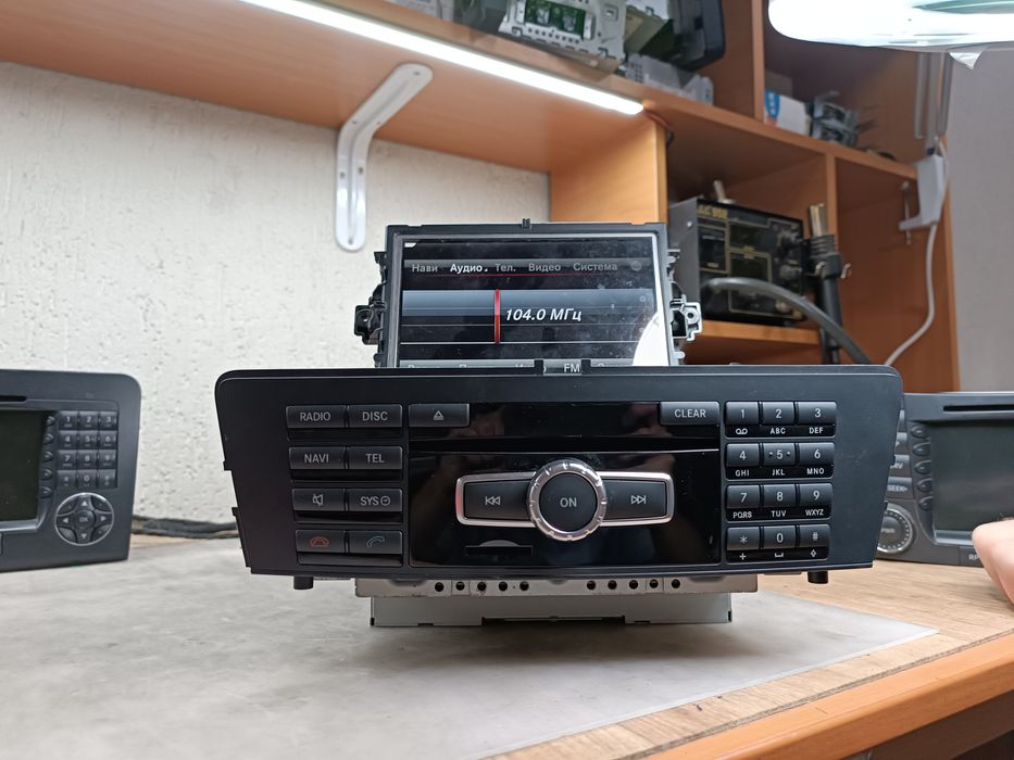 Ремонт усилителей mercedes