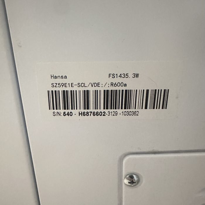 Морозильник Hansa ларь