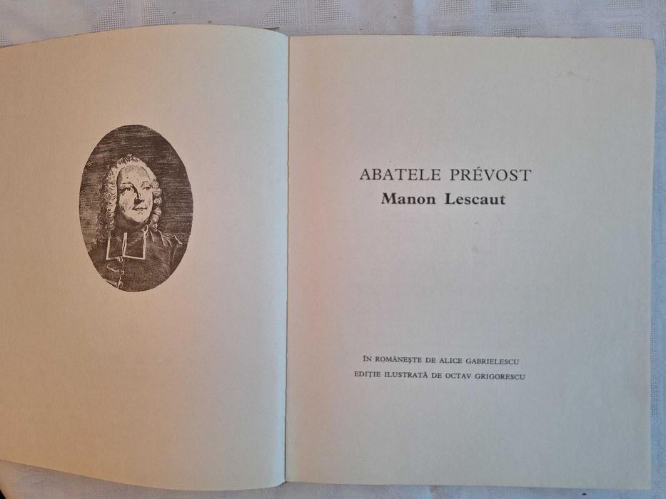 Abatele Prevost - Manon Lescaut