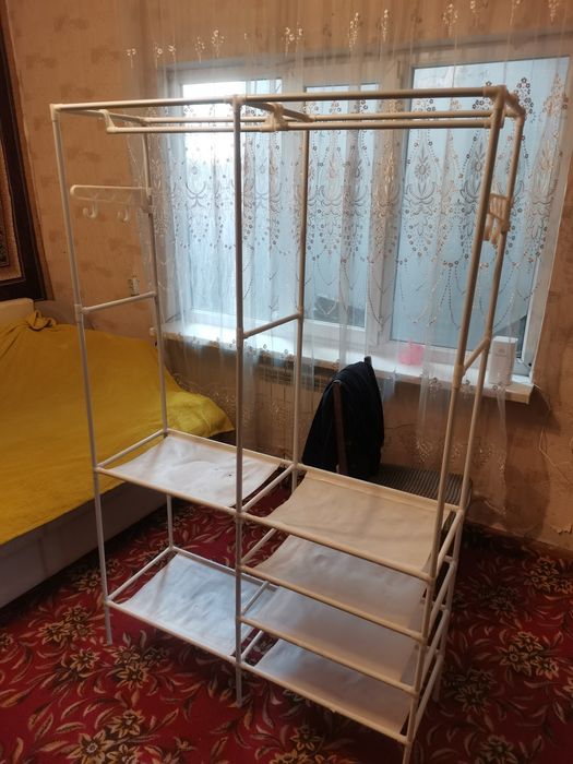 Шкав полка вешолка для одежды