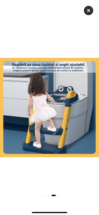 Reductor WC cu Scara Mavio®, pentru Copii cu Varsta pana la 7 Ani