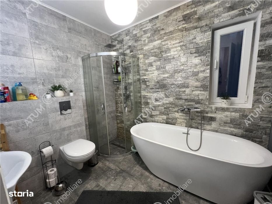 Apartament modern cu 3 camere 2 bai pod propriu de 85 mp in Selimbar