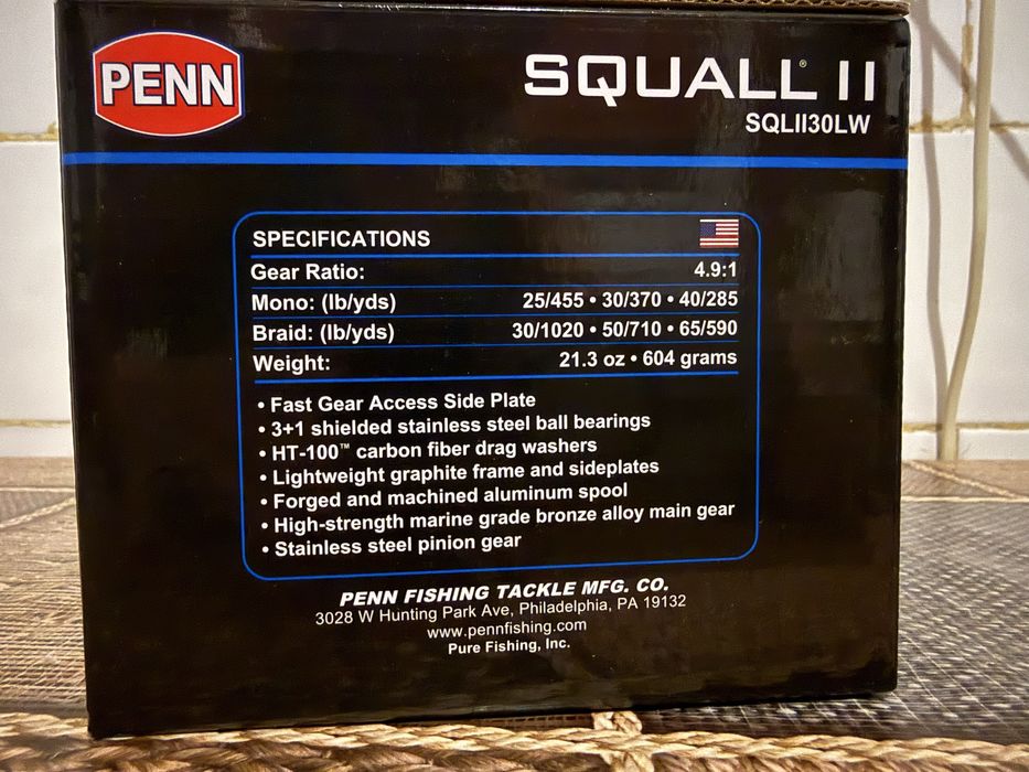 Mulineta penn squall 2