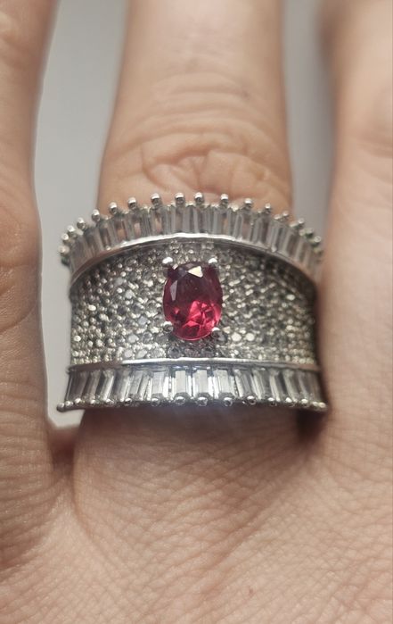 Inel dama nou superb din argint ștantat 925